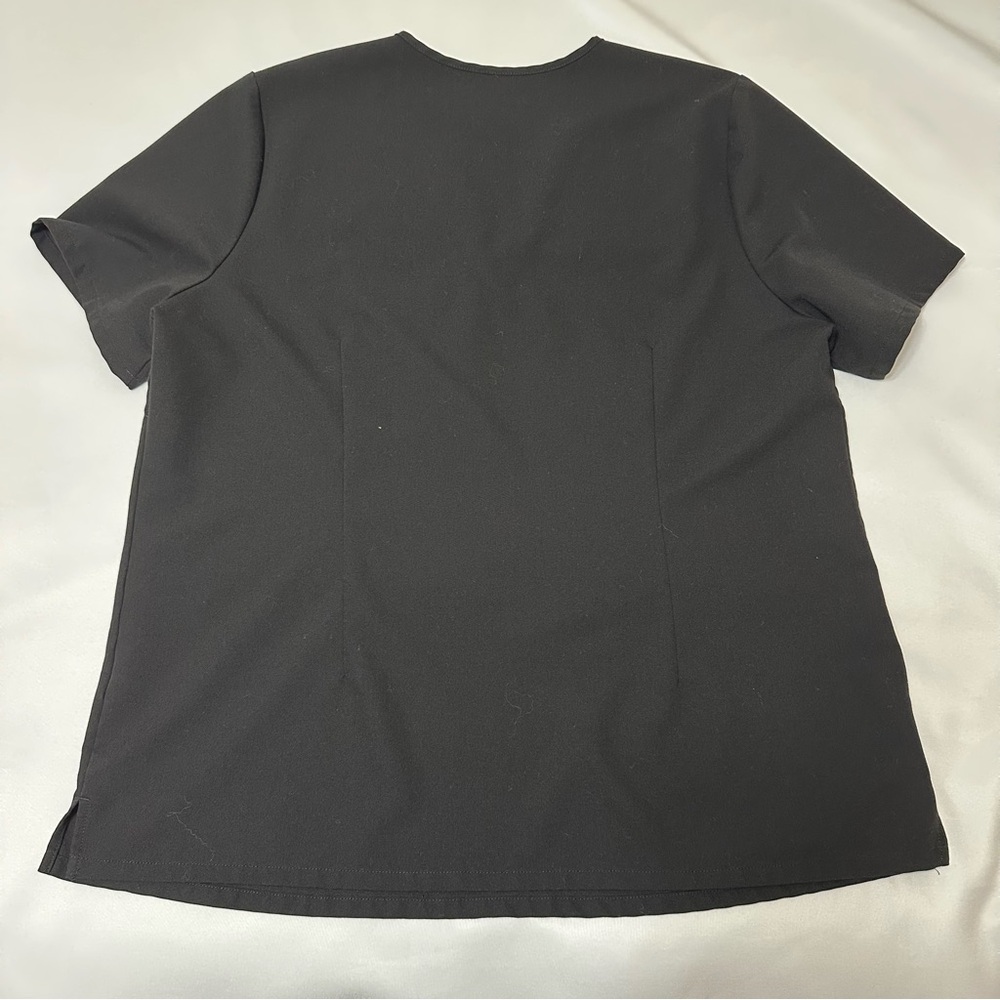 Figs v-neck scrub top ladies XXL black - Picture 4 of 6